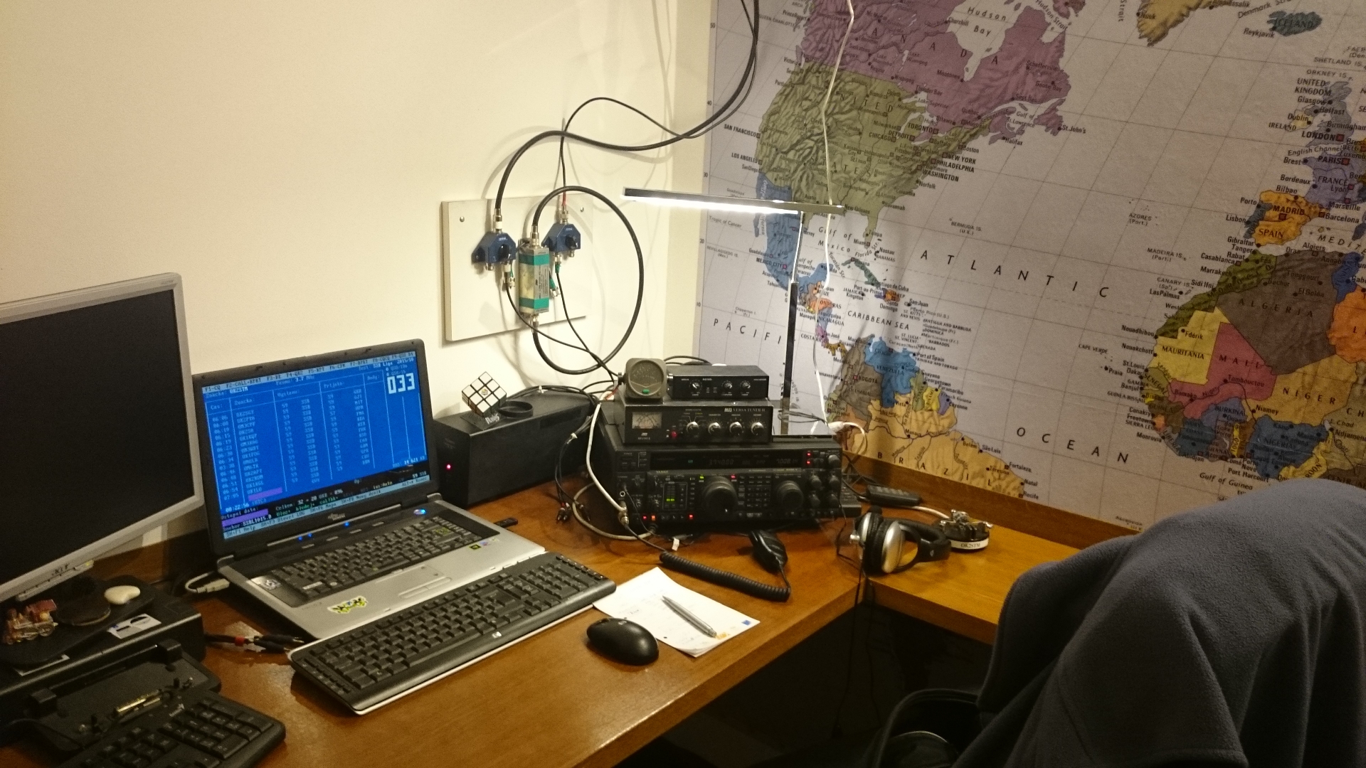 QTH Bošovice (2015 - YAESU FT1000 MP Mark-V)